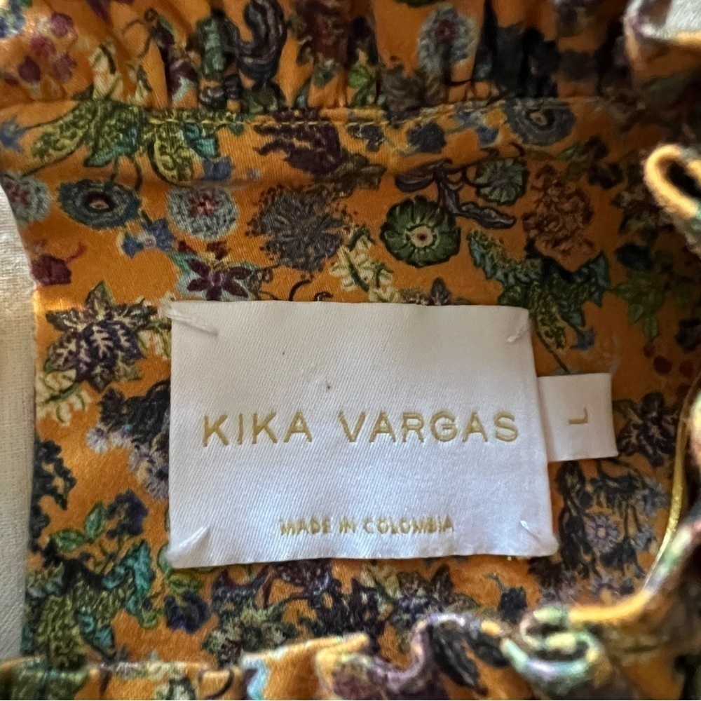 Kika Vargas Hertha Dress in Yellow Floral - Picture 7 of 16